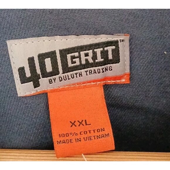 Duluth Trading 40 Grit Cotton Twill Shirt Jacket - Picture 5 of 9